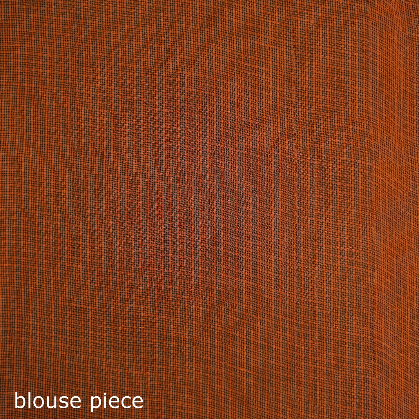 Orange - Bandhani Tie-Dye Kota Doria Cotton Saree 06
