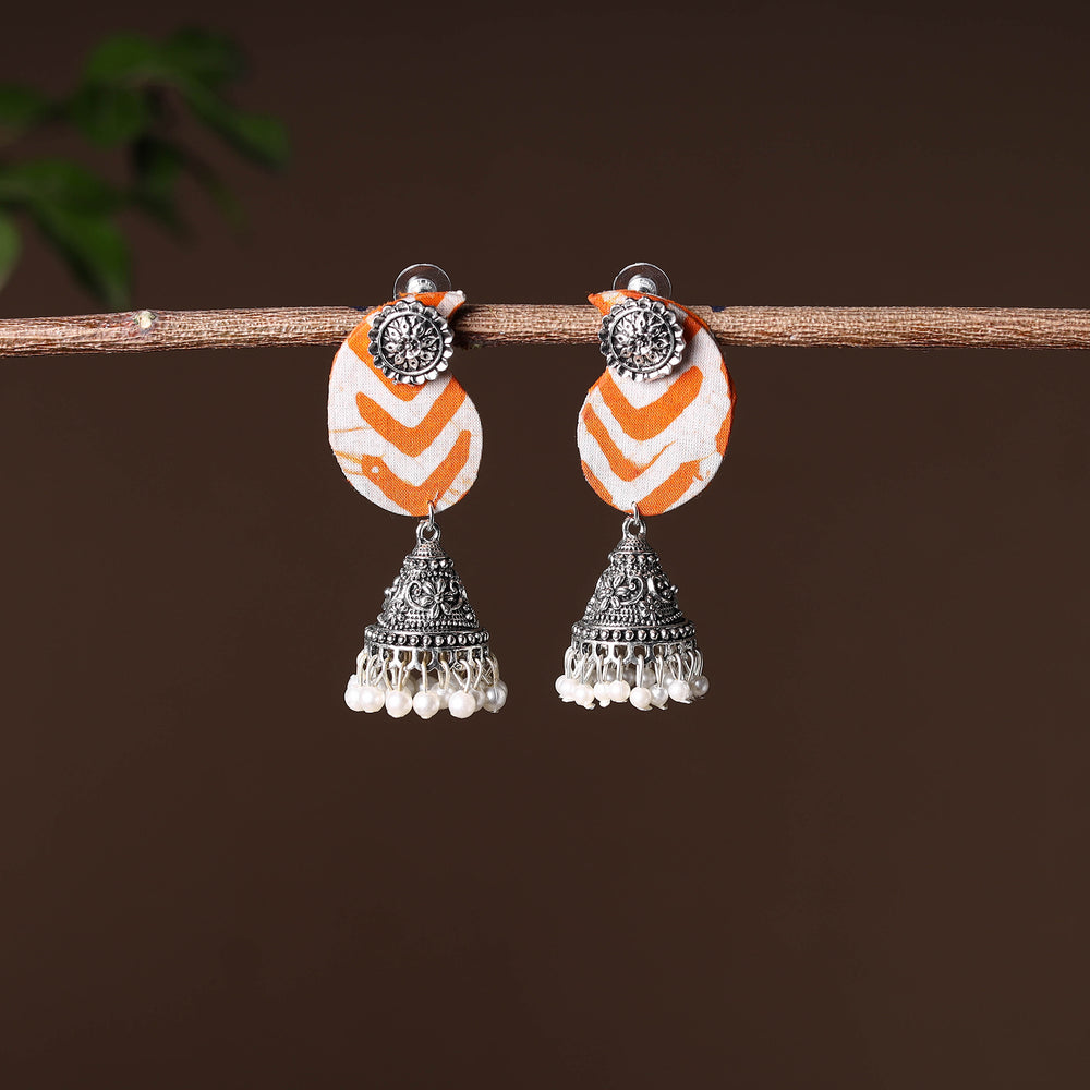 Handcrafted Fabart GS Jhumki Earrings 24