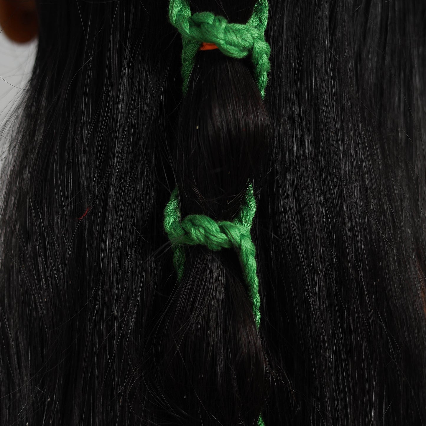 Thread Braided & Bead Work Hair Parandi 11