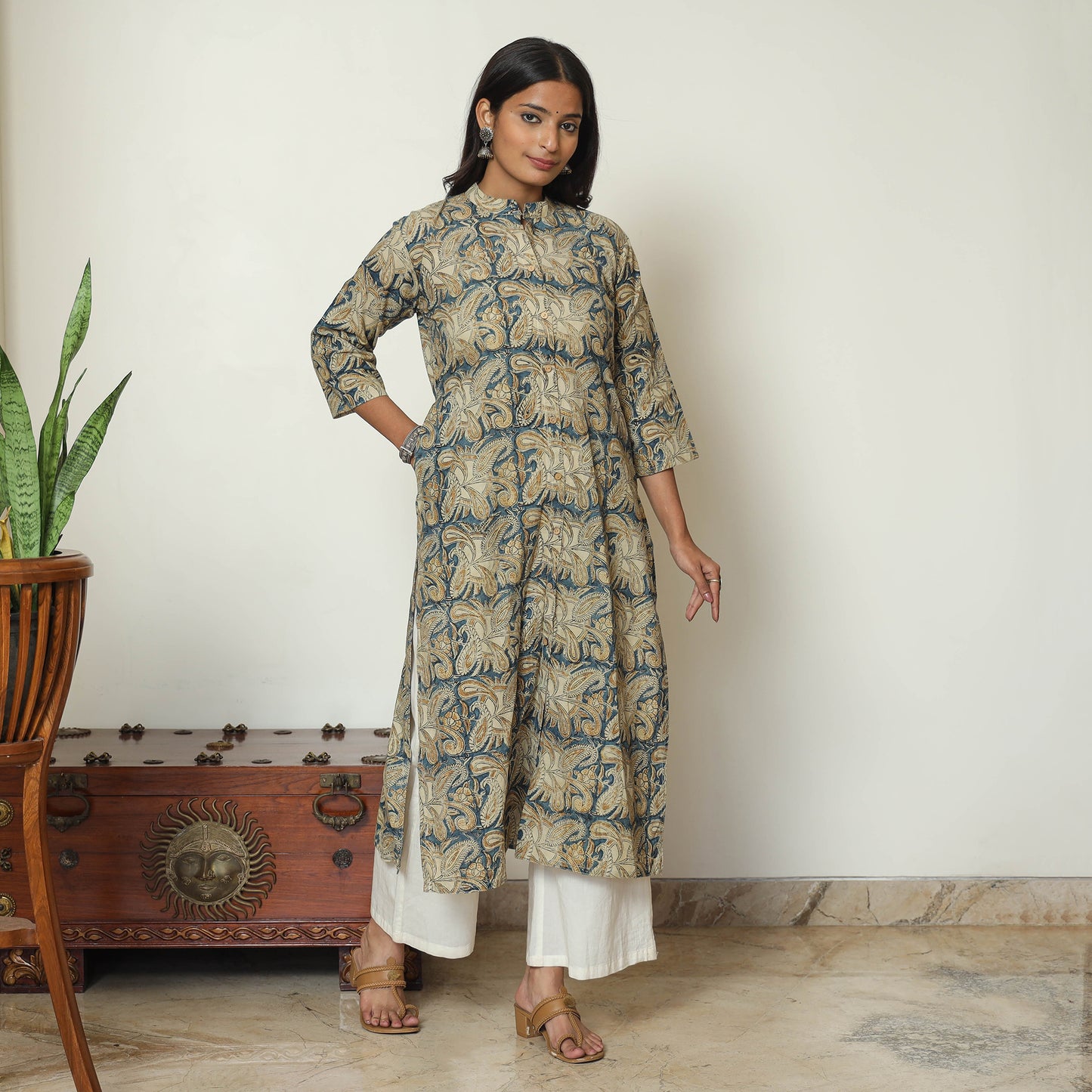 kalamkari kurta