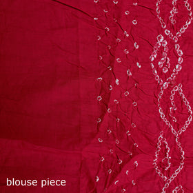 Kutch Bandhani Tie-Dye Cotton Saree 37
