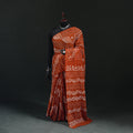 Kutch Bandhani Tie-Dye Cotton Saree 36