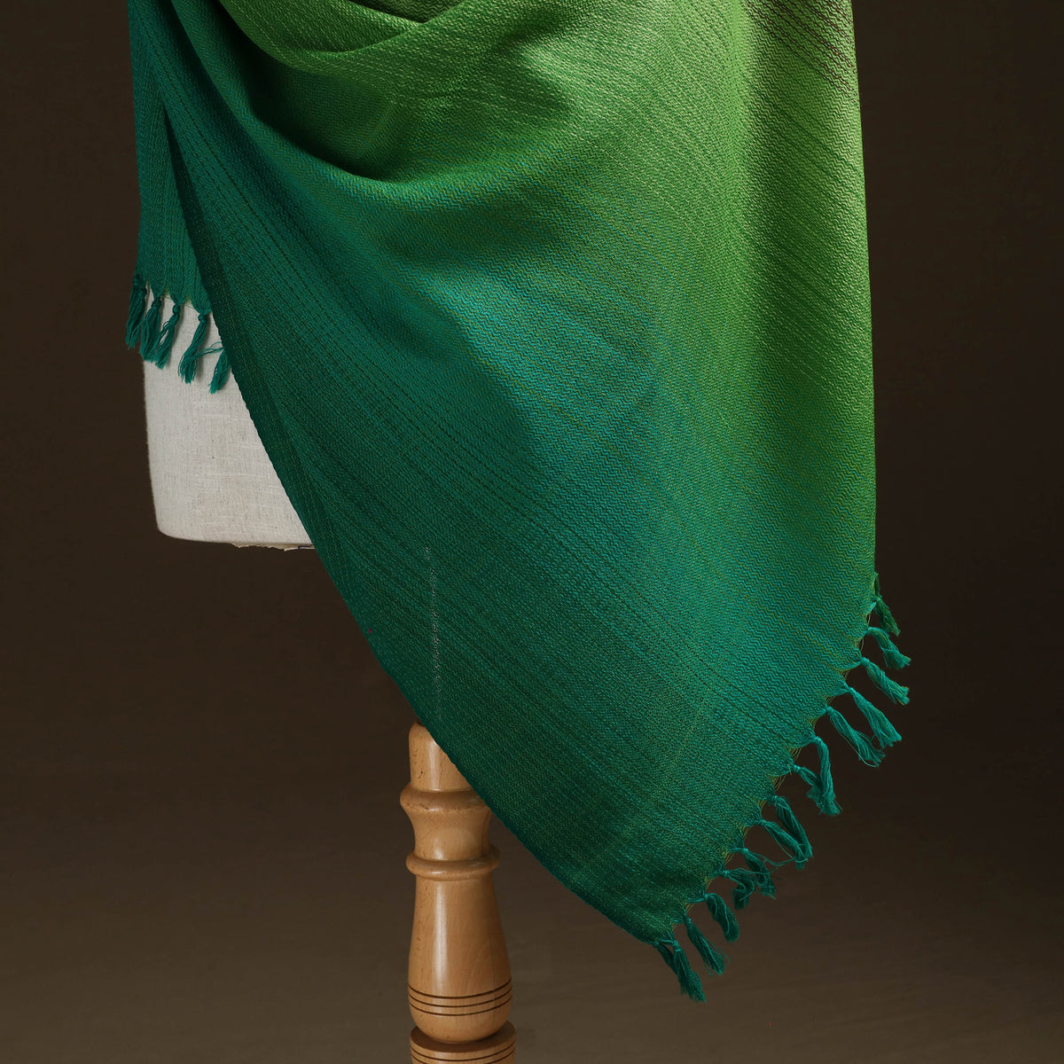 Kumaun Handwoven Pure Merino Wool Shawl 18