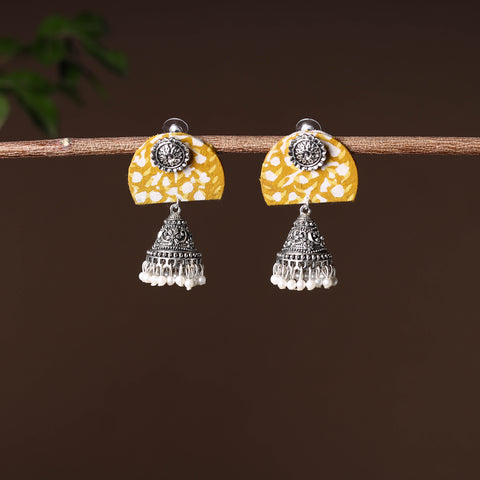 Handcrafted Fabart GS Jhumki Earrings 27