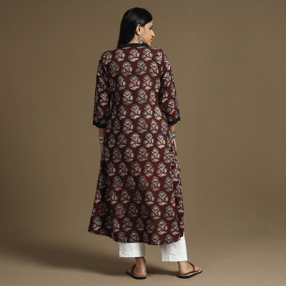  Bagru Hand Block Printed Kurta