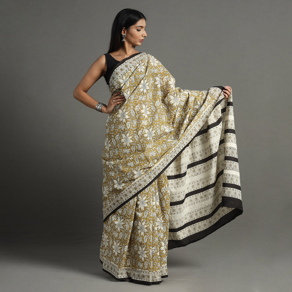 Bagru Saree