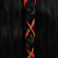 Thread Braided & Shell Work Hair Parandi 27