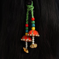 Thread Braided & Bead Work Hair Parandi 12