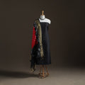 Pochampally Ikat Handloom Sico Unstitched Dress Material: Kurta with Mulberry Silk Dupatta 26