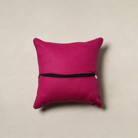 Sambalpuri Ikat Weave Cushion Cover (16 x 16 in) 02