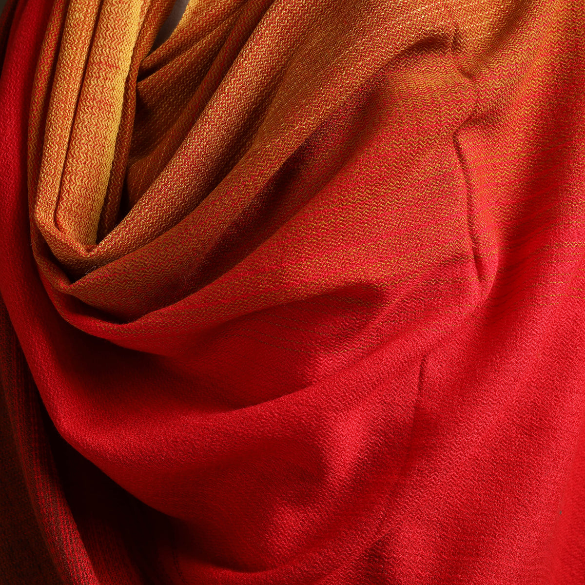 Kumaun Handwoven Pure Merino Wool Shawl 19