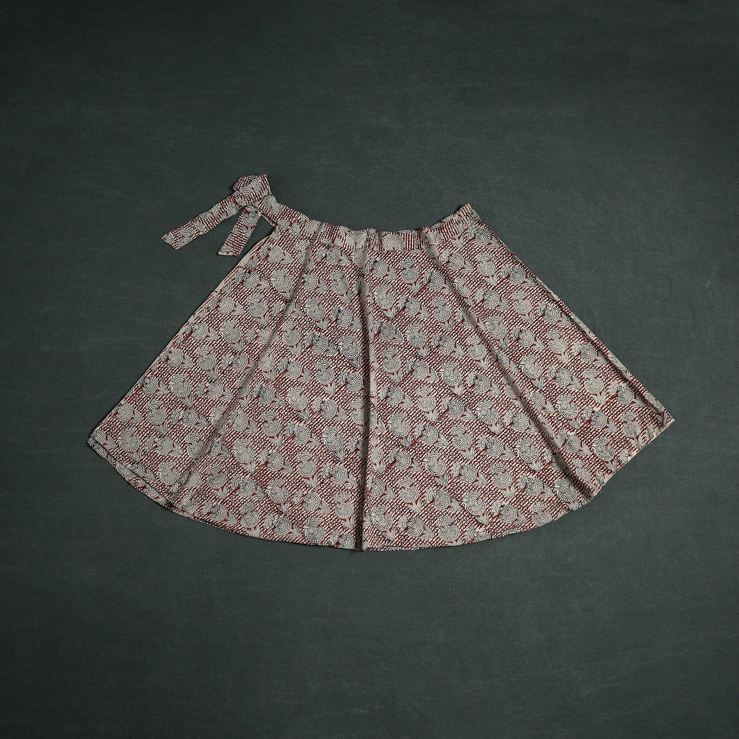 Bagru Hand Block Print Cotton Wrap Around Skirt 24