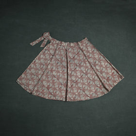 Bagru Hand Block Print Cotton Wrap Around Skirt 24
