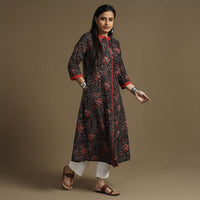  Bagru Hand Block Printed Kurta