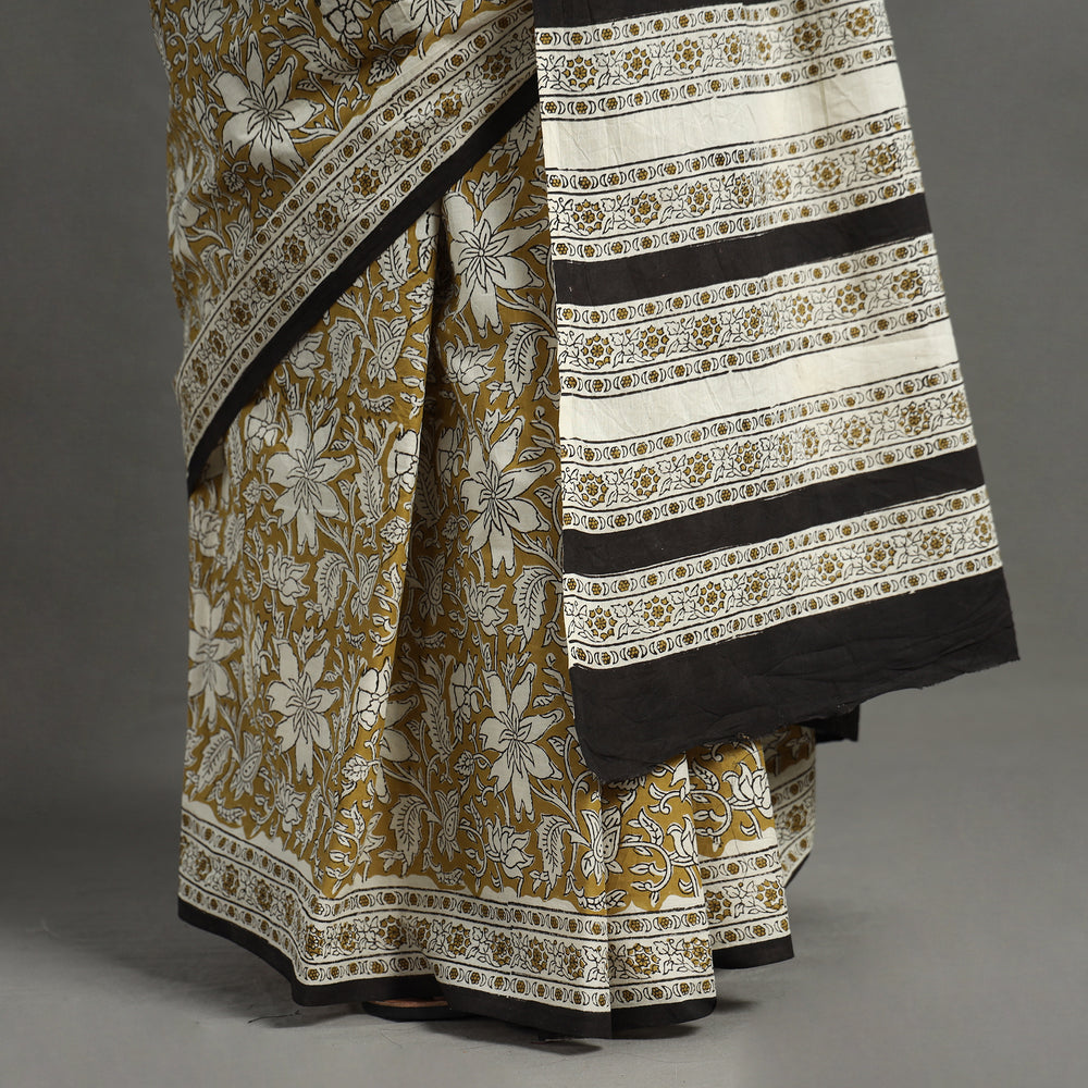 Bagru Saree