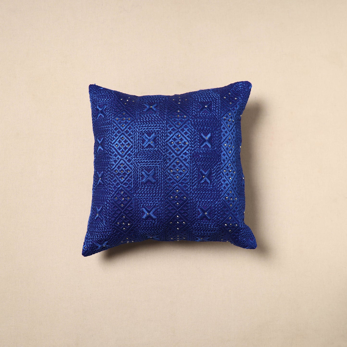 Phulkari Cushion Cover