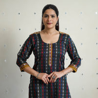 Multicolor - Traditional Cotton Khun Straight Kurta for Women 04