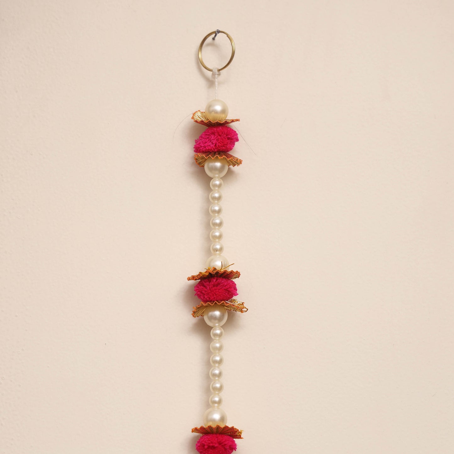 Handmade Gota & Bead Work Wall Hanging (set of 2)