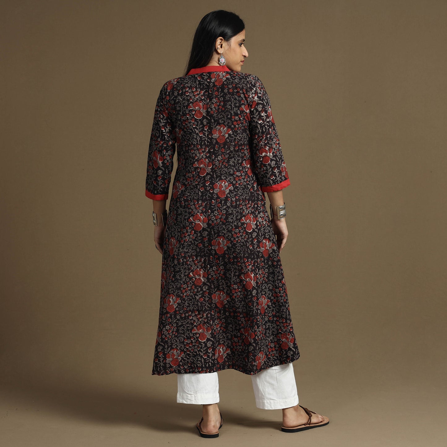  Bagru Hand Block Printed Kurta