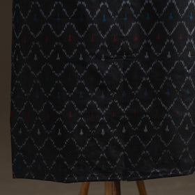 Pochampally Ikat Handloom Sico Unstitched Dress Material: Kurta with Mulberry Silk Dupatta 26