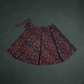 Bagru Hand Block Print Cotton Wrap Around Skirt 23