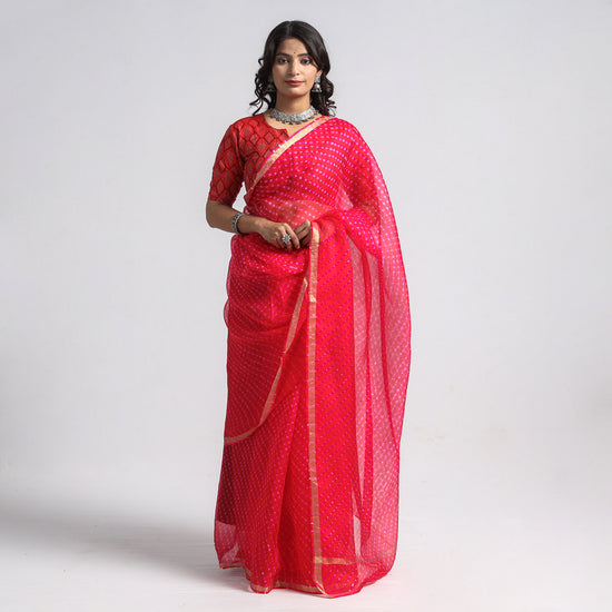 leheriya saree