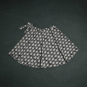 Bagru Hand Block Print Cotton Wrap Around Skirt 22