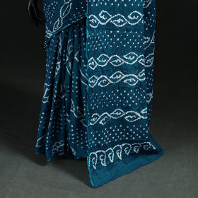 Kutch Bandhani Tie-Dye Cotton Saree 38