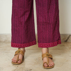 Buy Bagh Block Printed Cotton Kurta with Palazzo & Dupatta Set 13 Online at iTokri.com