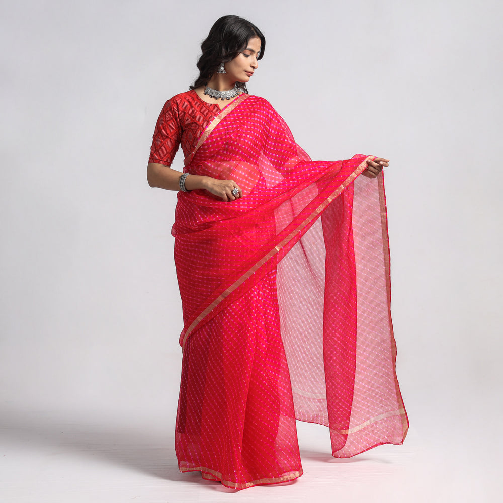 leheriya saree