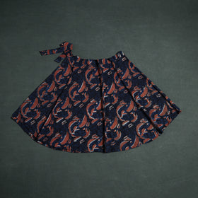 Bagru Hand Block Print Cotton Wrap Around Skirt 21