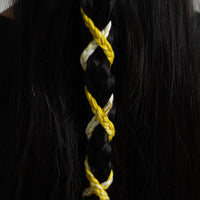 Thread Braided & Bead Work Hair Parandi 14