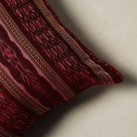 Sambalpuri Ikat Weave Cushion Cover (16 x 16 in) 04