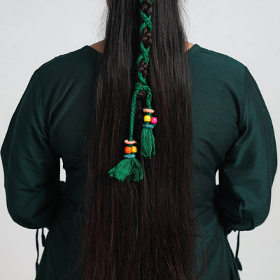 Thread Braided & Bead Work Hair Parandi 39