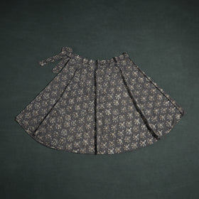 Bagru Hand Block Print Cotton Wrap Around Skirt 19