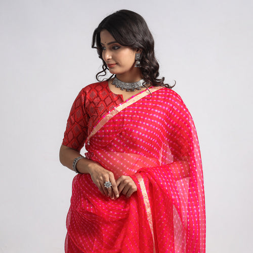 leheriya saree