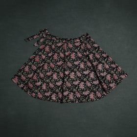 Bagru Hand Block Print Cotton Wrap Around Skirt 18