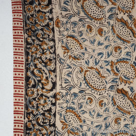 Designer Kalamkari Saree – Block Print & Pure Cotton