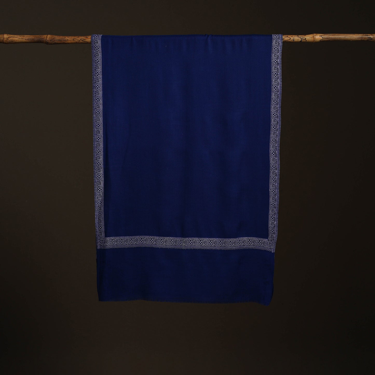 Plain Weave Hashidar Fine Wool Stole for Women 11