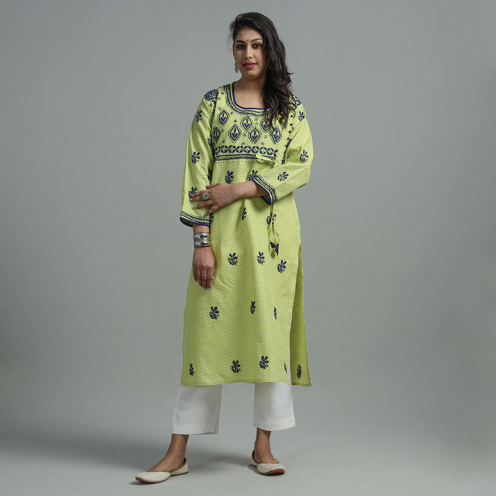 Chikankari Embroidered Kurta