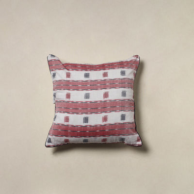 Sambalpuri Ikat Weave Cushion Cover (16 x 16 in) 05