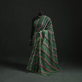 Tie-Dye Kota Doria Cotton Leheriya Saree 19