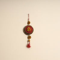 Om - Handmade Felt & Beadwork Wall Hanging