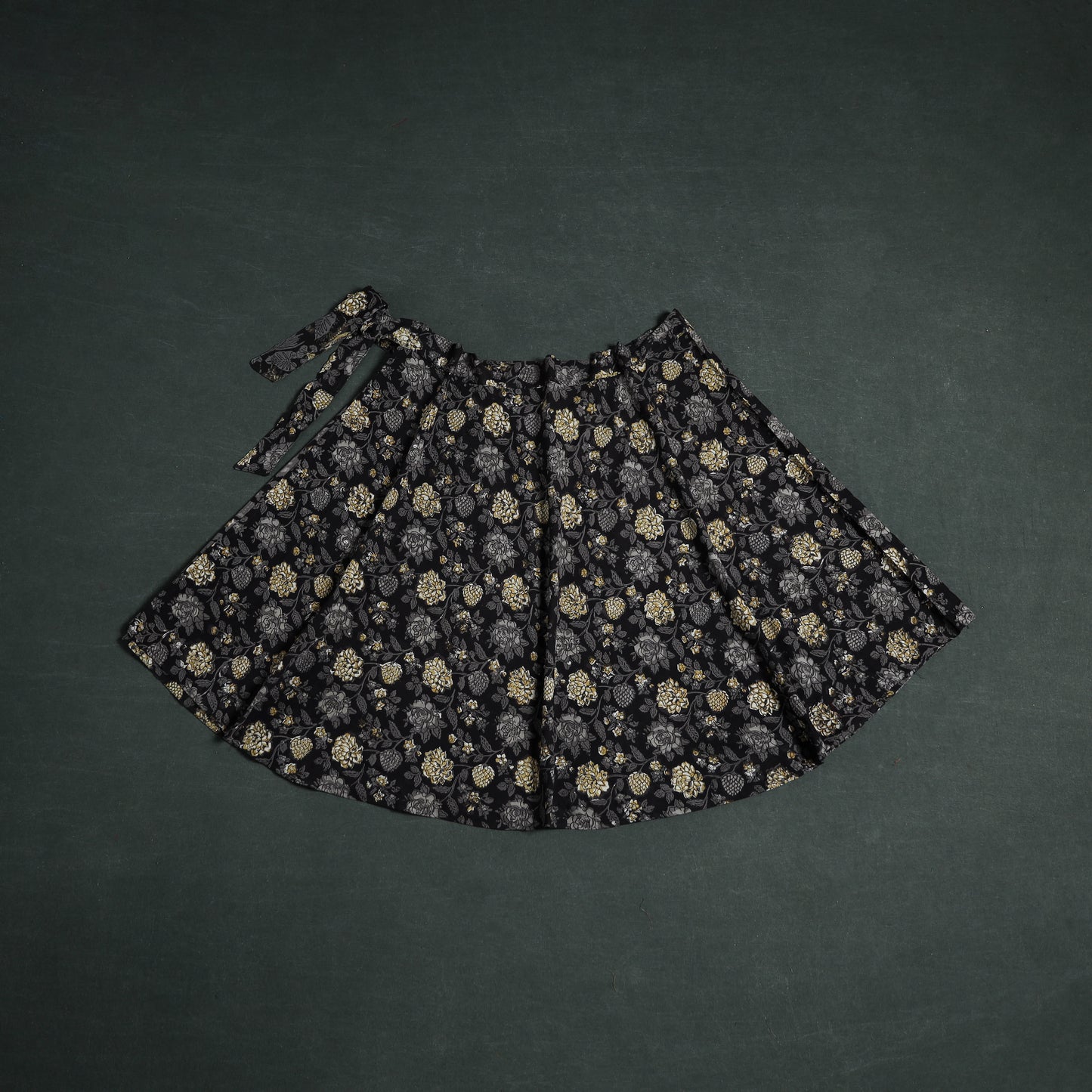 Bagru Hand Block Print Cotton Wrap Around Skirt 16