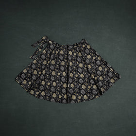 Bagru Hand Block Print Cotton Wrap Around Skirt 16