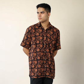 Buy Bagh Block Printed Cotton Men Half Sleeve Shirt 09 Online at iTokri.com