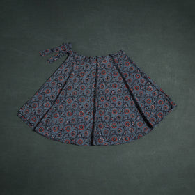 Bagru Hand Block Print Cotton Wrap Around Skirt 15