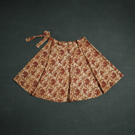 Bagru Hand Block Print Cotton Wrap Around Skirt 14
