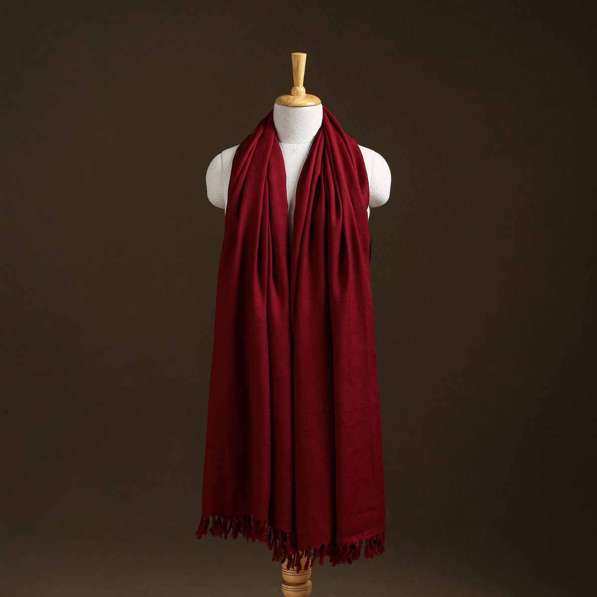 Kumaun Handwoven Pure Merino Wool Shawl 10