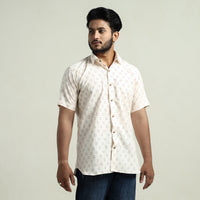 pochampally ikat cotton shirt 